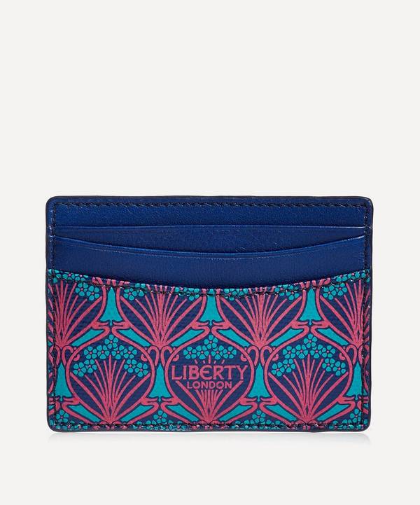 Grey Liberty Canvas Iphis Travel Card Holder in Light Grey Womens Accessories Wallets and cardholders 