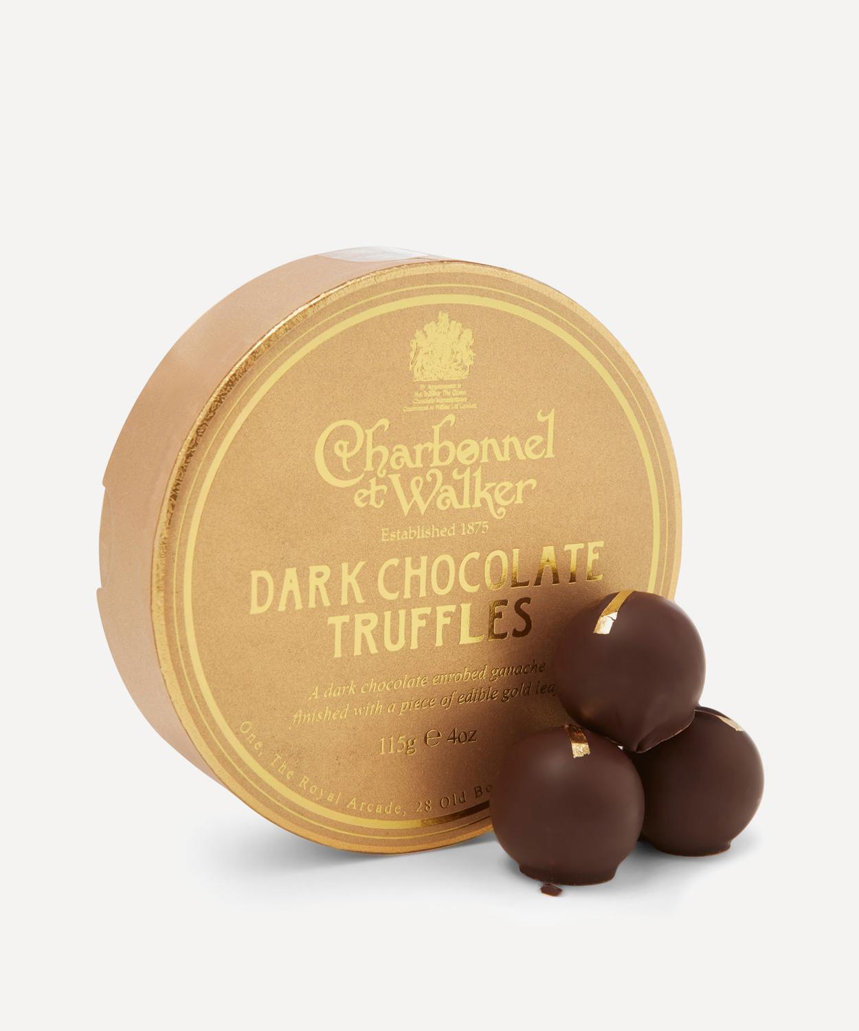 Dark Chocolate Truffles with edible Gold Leaf - Charbonnel et Walker –  Britain's First Luxury Chocolatier. Fine Chocolates and Truffles,  established in 1875.