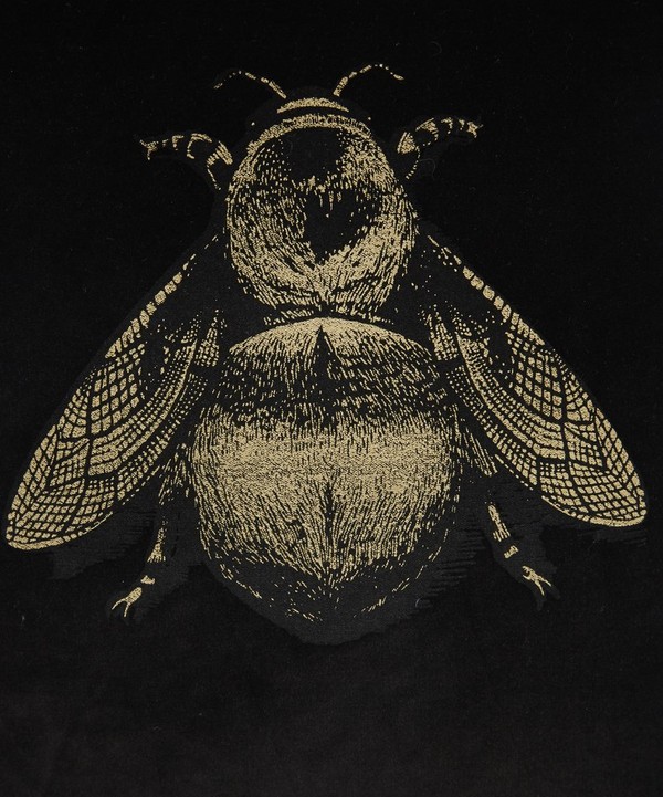Timorous Beasties - Napoleon Bee Velvet Cushion image number 3