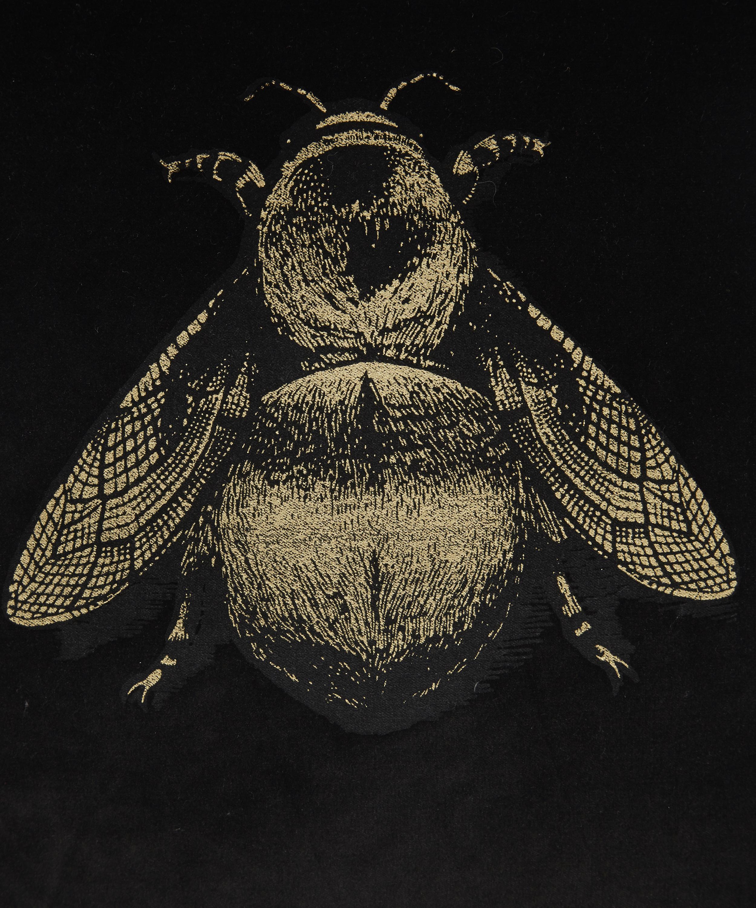 Timorous Beasties - Napoleon Bee Velvet Cushion image number 3