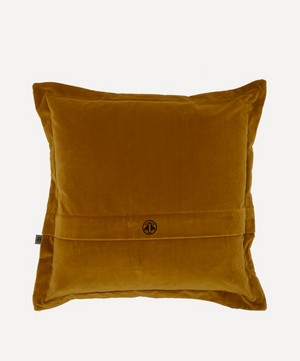 Timorous Beasties - Thistle Velvet Cushion image number 2