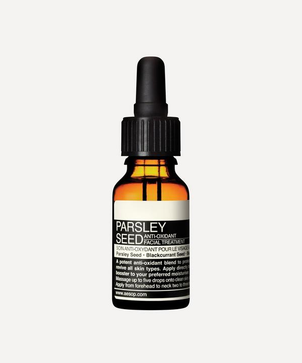 Aesop - Parsley Seed Anti-Oxidant Facial Treatment 15ml image number null