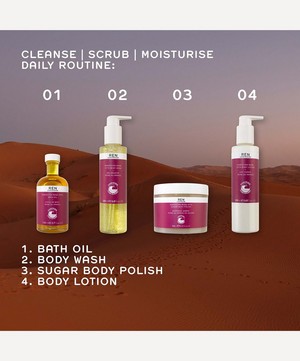 REN Clean Skincare - Moroccan Rose Otto Sugar Body Polish 330ml image number 3