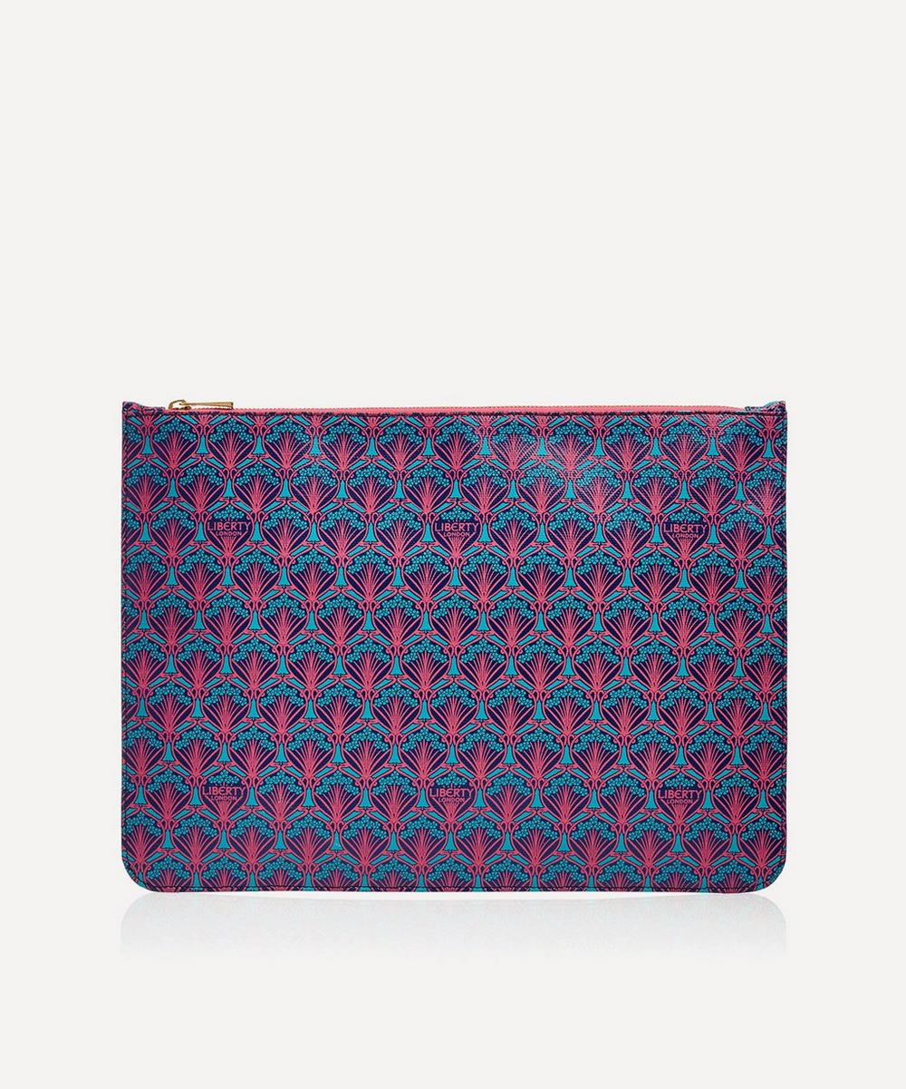 LIBERTY LONDON IPHIS LARGE CLUTCH POUCH,394184