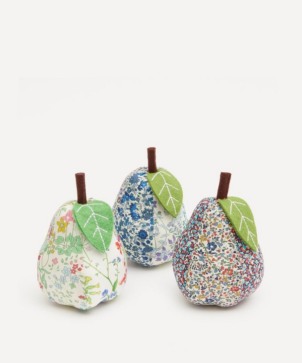 Liberty - Patchwork Print Pear Pin Cushion image number 1