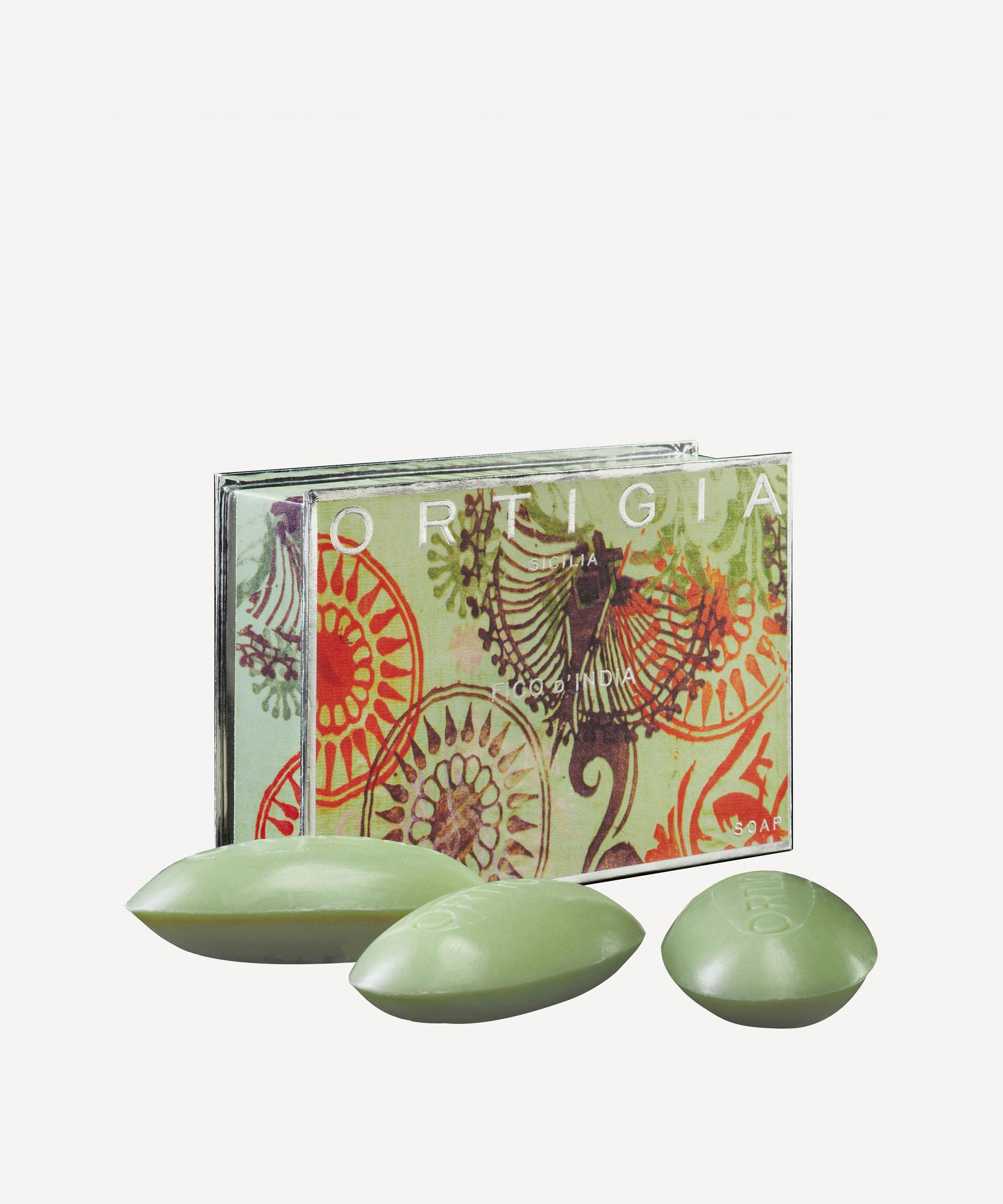 Ortigia - Large Fico d'India Olive Oil Soap Set