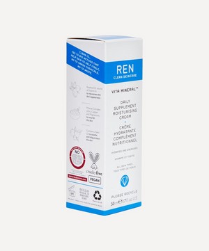 REN Clean Skincare - Vita Mineral Daily Supplement Moisturising Cream 50ml image number 4