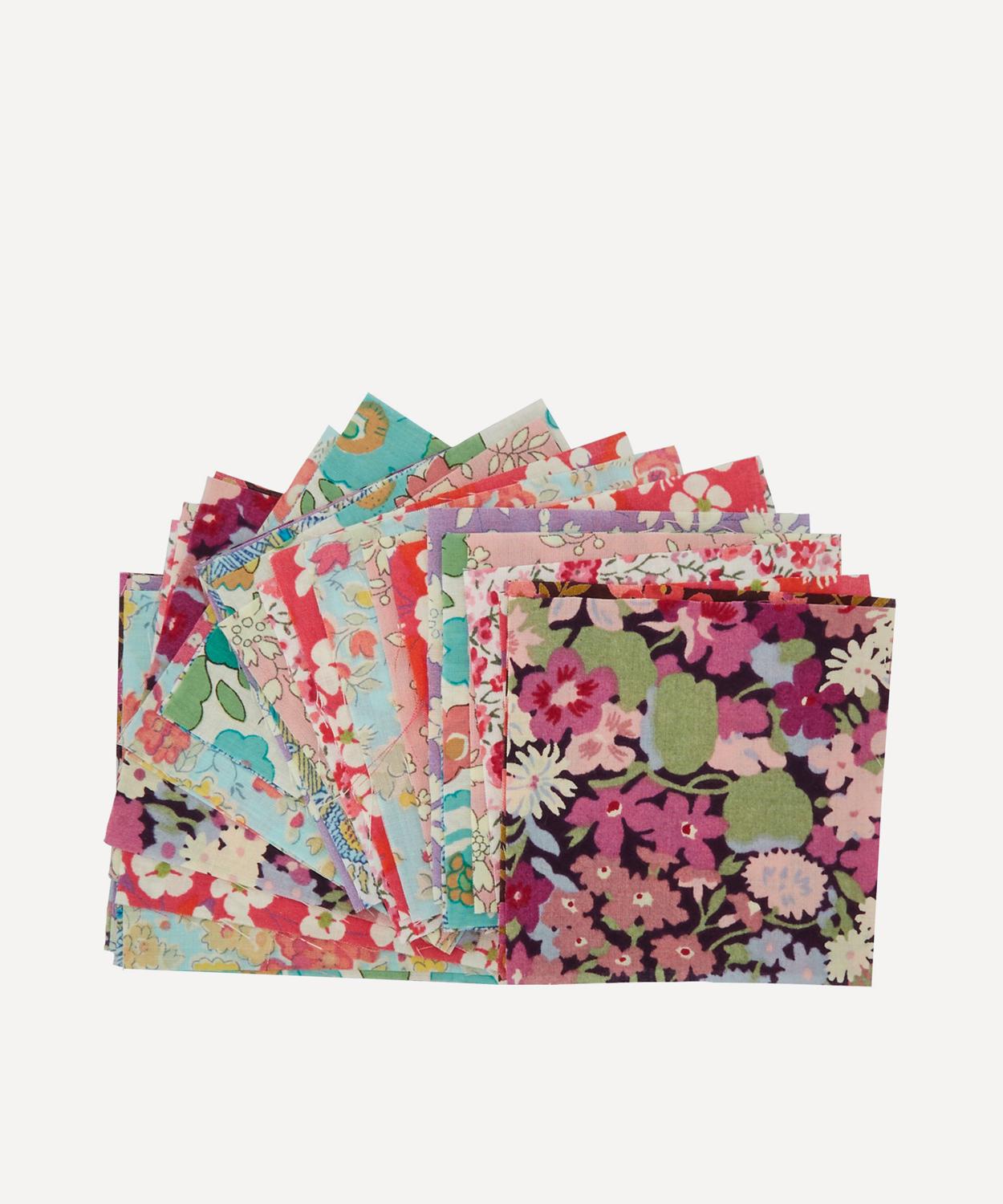 Alice Caroline - Assorted Floral Square Patches image number 1