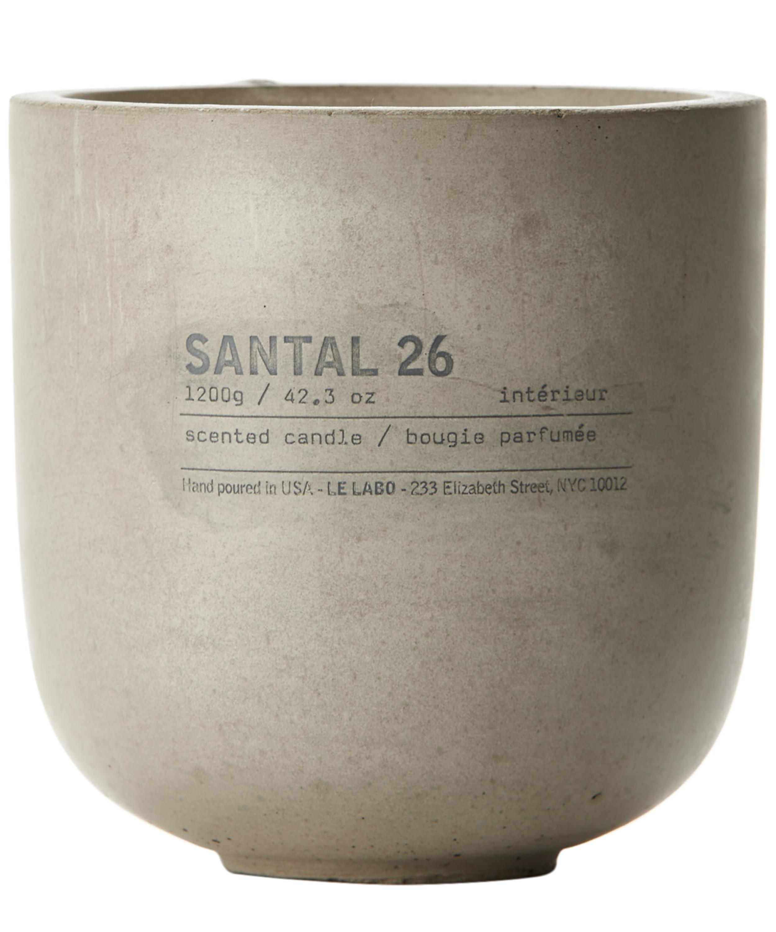 Le Labo Santal 26 Concrete Candle 1.2kg | Liberty