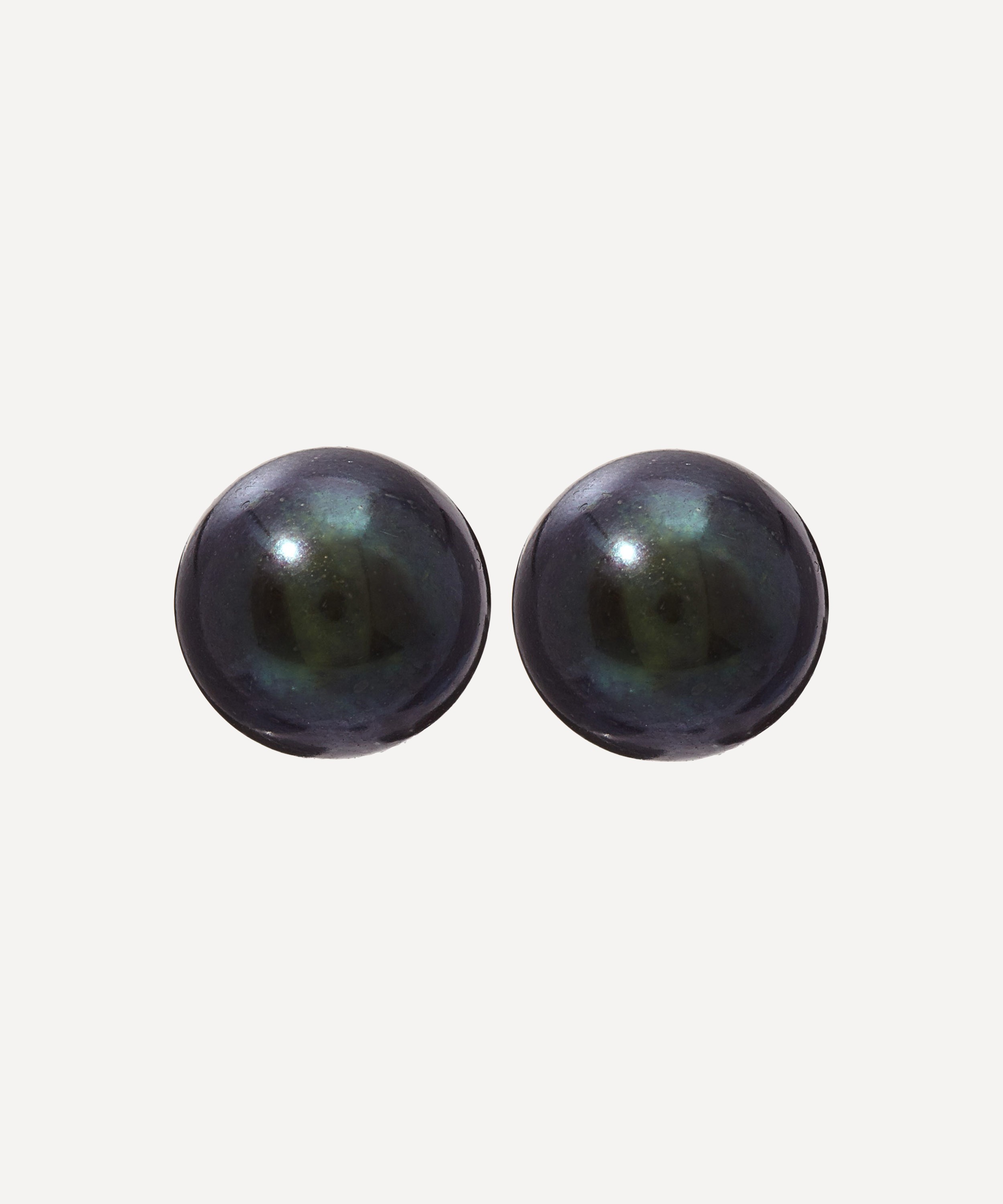 Kojis - Black Pearl Stud Earrings