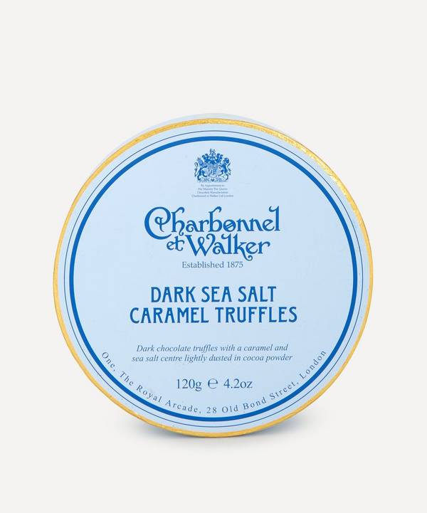 Charbonnel et Walker - Dark Sea Salt Caramel Truffles 120g image number 0