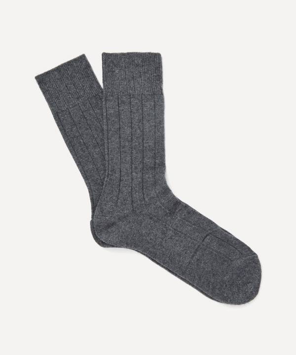 Falke - Lhasa Ribbed Cashmere-Blend Socks image number 0