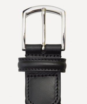Anderson's -  Leather Trimmed Woven-Stretch Belt image number 1