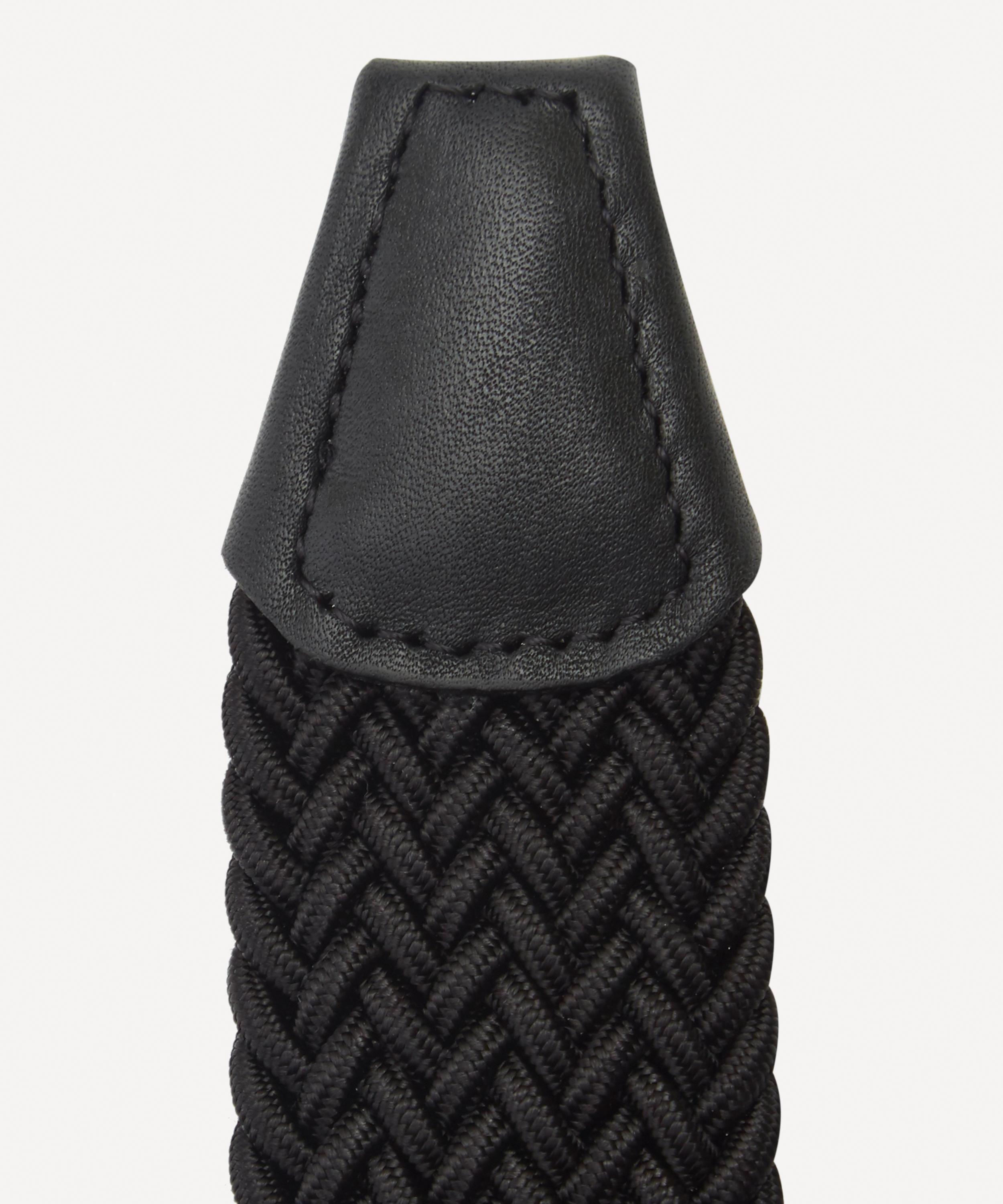 Anderson's -  Leather Trimmed Woven-Stretch Belt image number 3