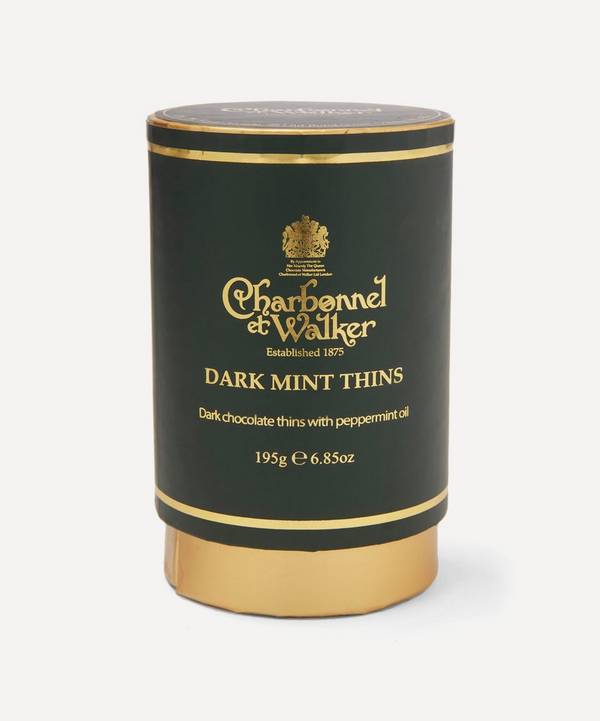 Charbonnel et Walker - Dark Chocolate Mint Thins 195g image number 0