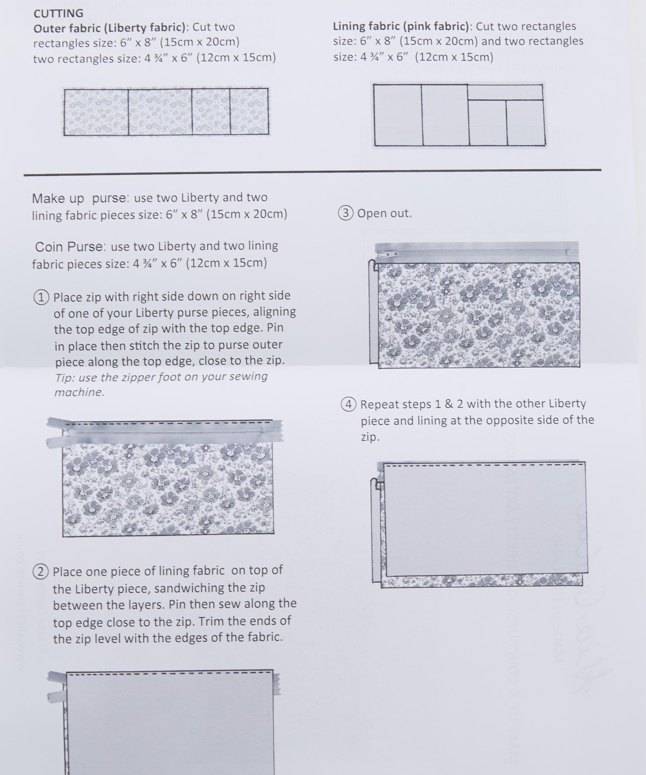 Alice Caroline - Makeup & Coin Purse Kit image number 3