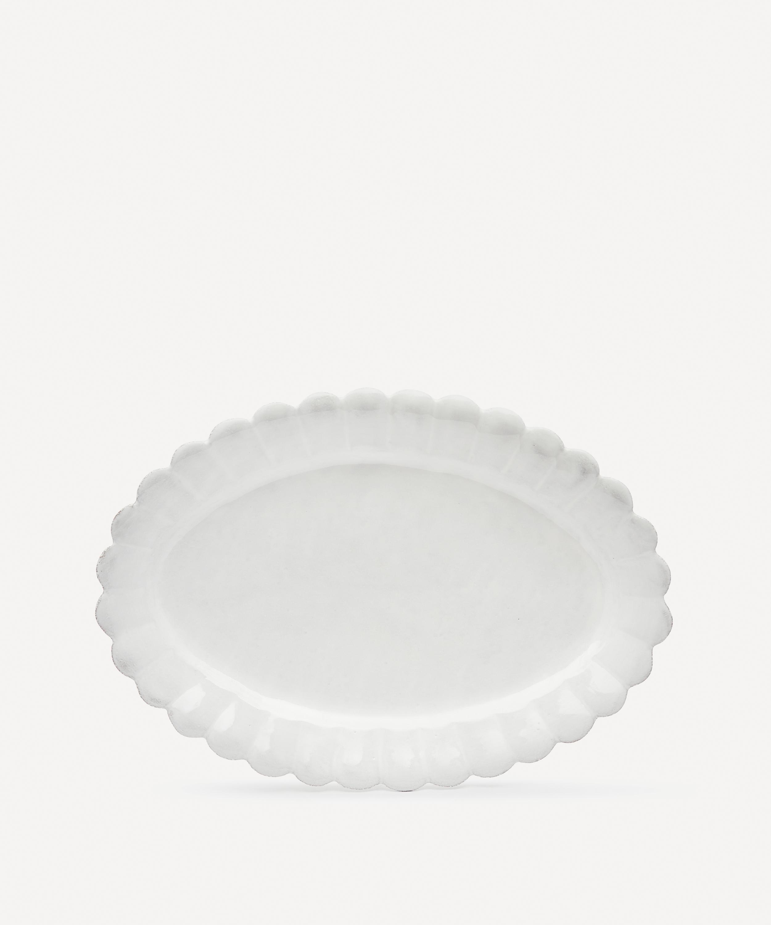 Astier de Villatte - Large Oval Marguerite Dish image number 0