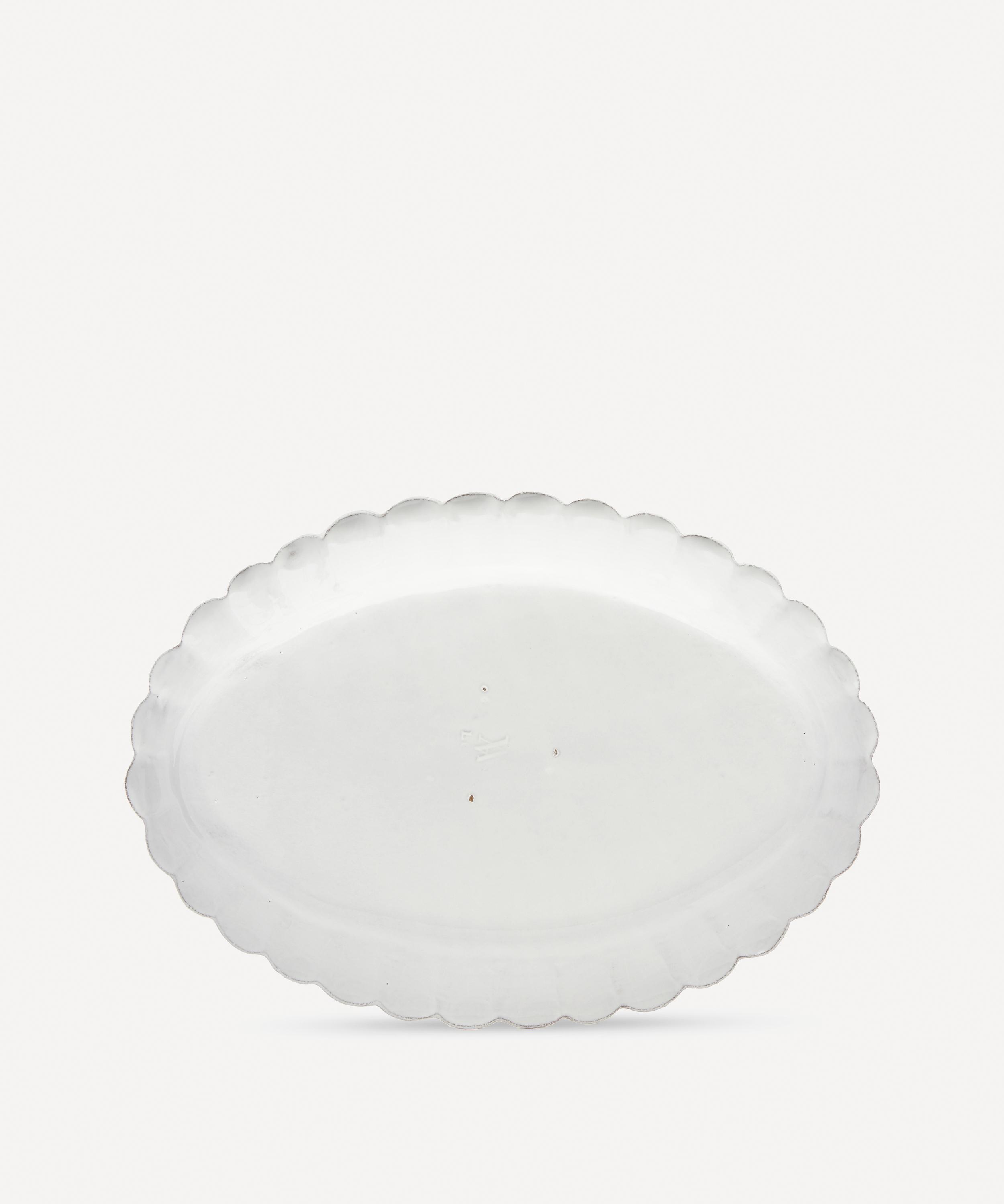 Astier de Villatte - Large Oval Marguerite Dish image number 2