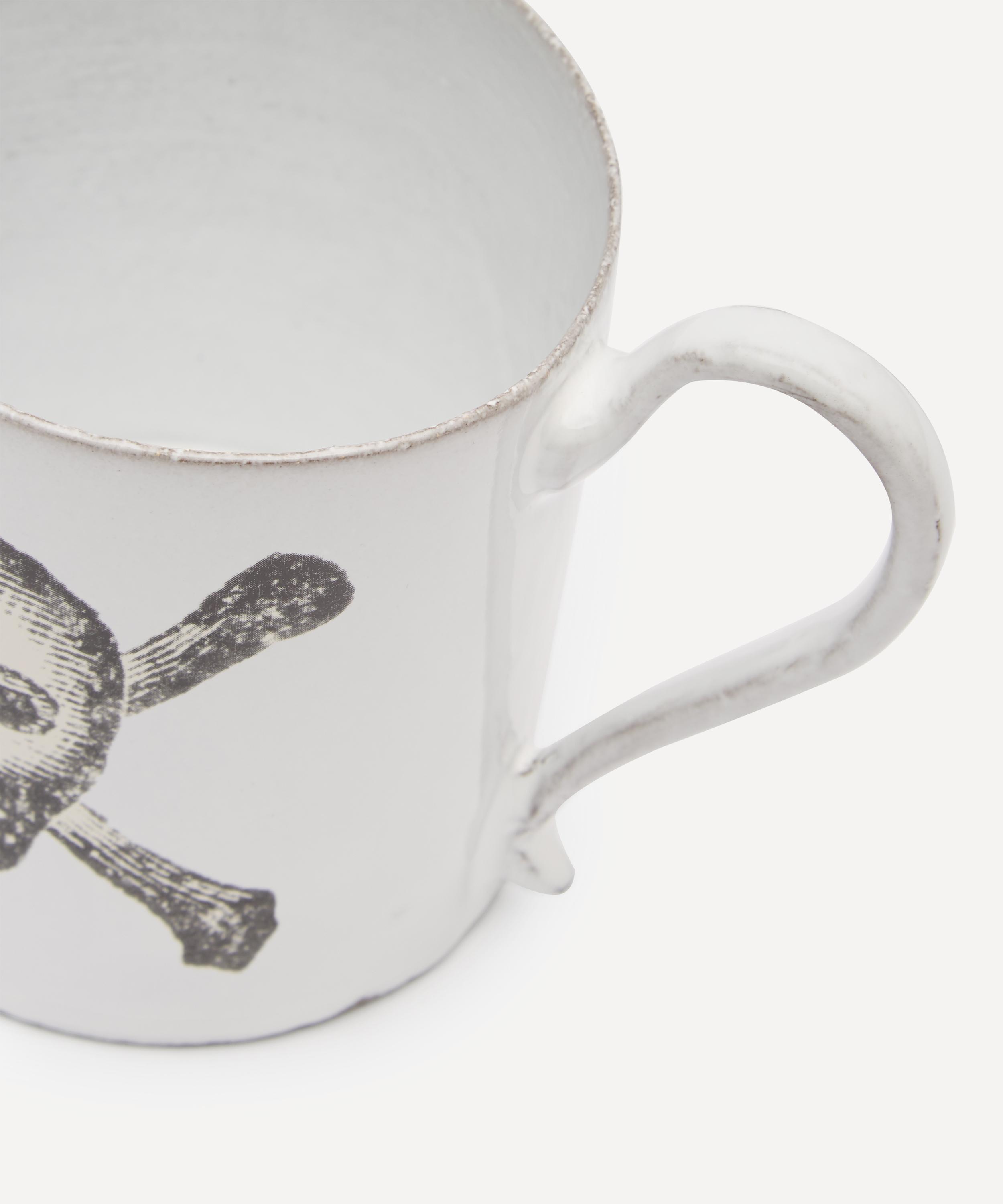 Astier de Villatte - Skull and Crossbones Mug image number 2