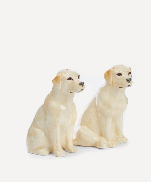Quail - Golden Labrador Salt and Pepper Shakers image number 1