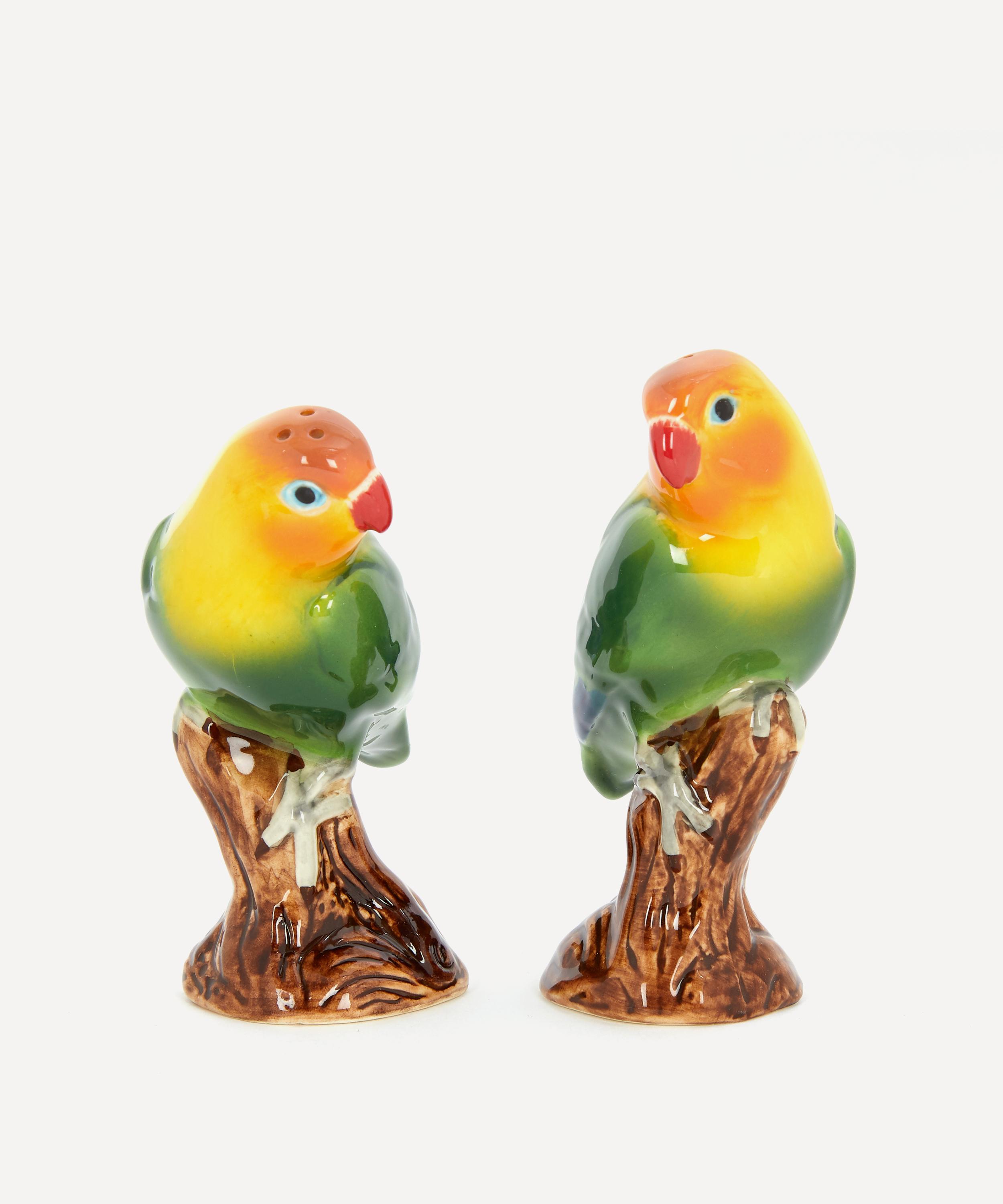 Quail Ceramics Woodland Friends Salt + Pepper Shakers