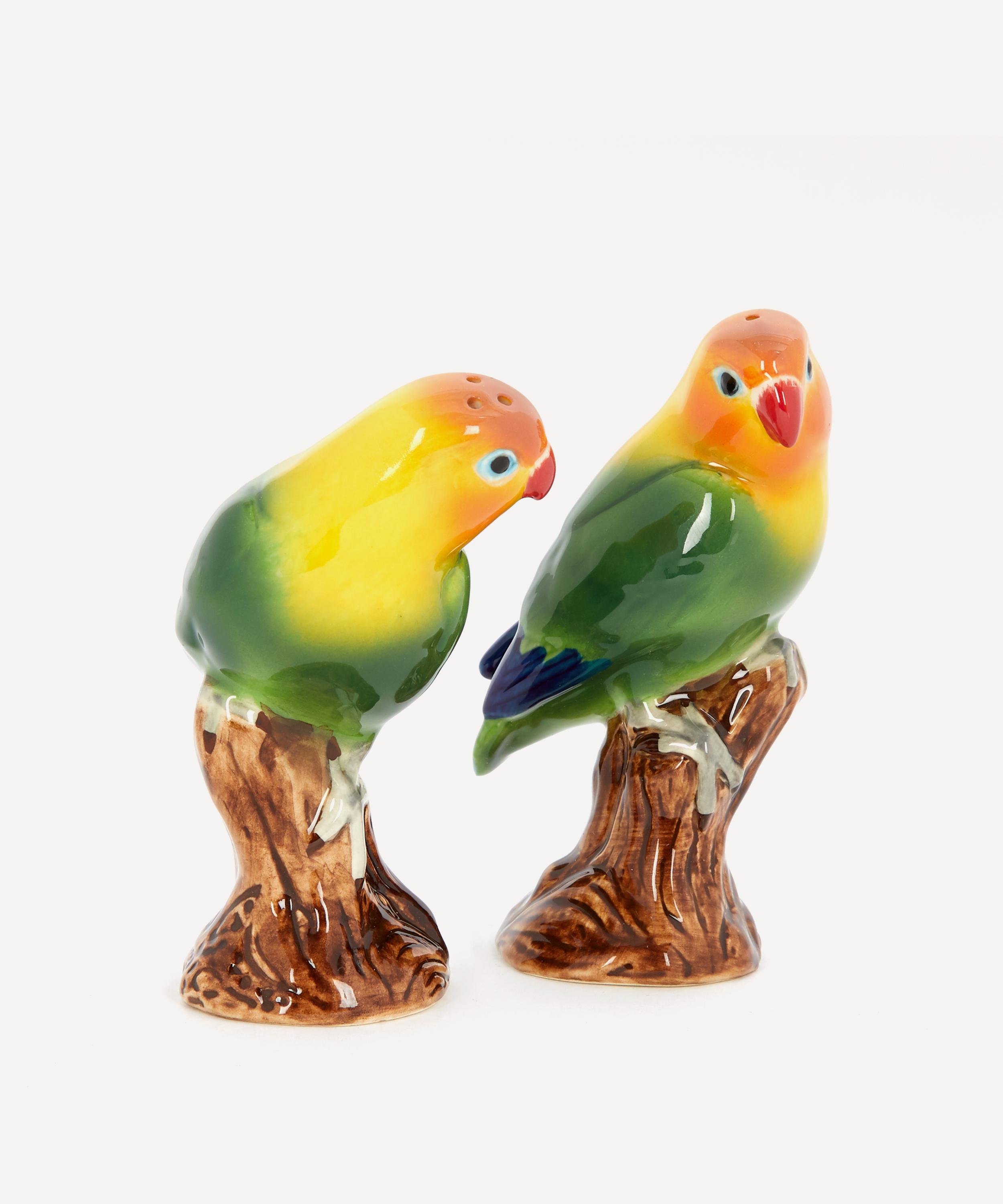 Quail - Lovebirds Salt and Pepper Shakers image number 1