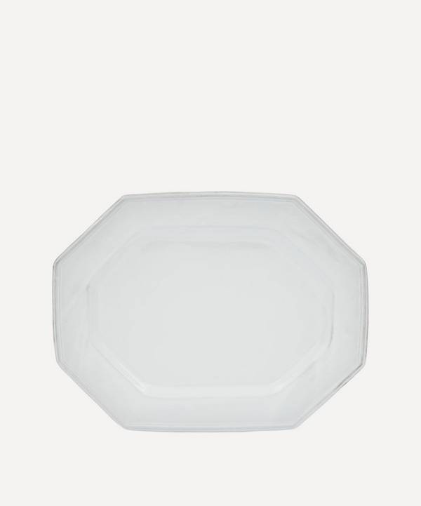 Astier de Villatte - White Octagonal Platter image number 0