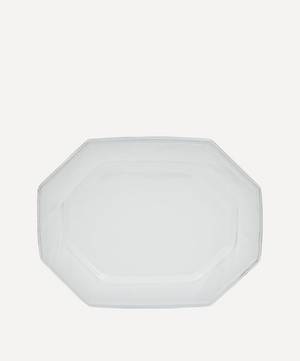 White Octagonal Platter