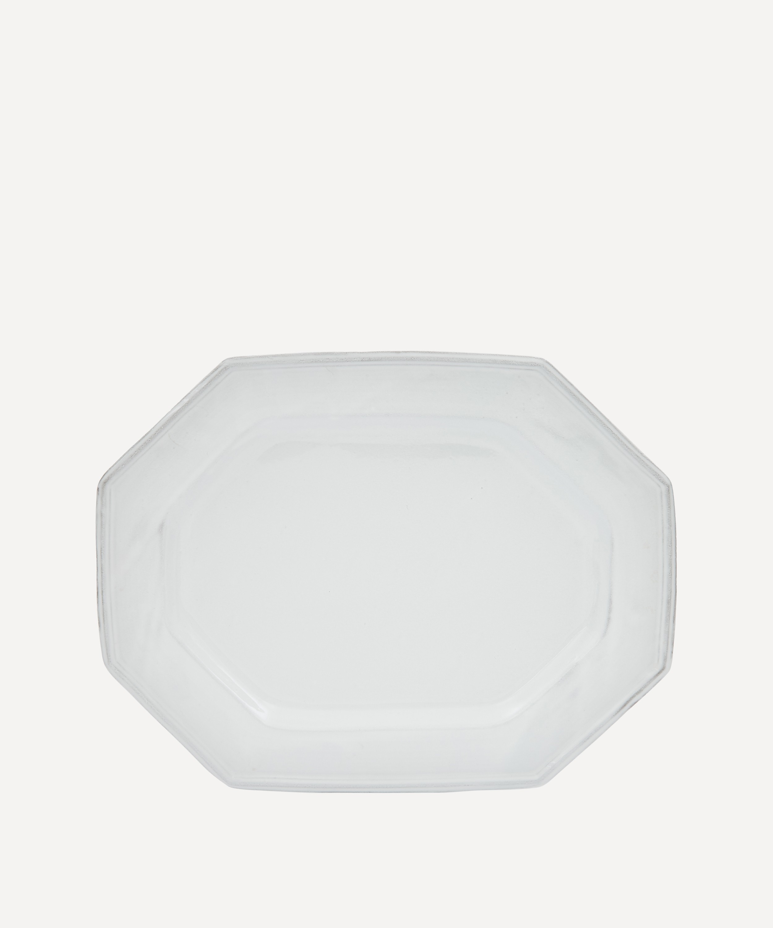 Astier de Villatte - White Octagonal Platter