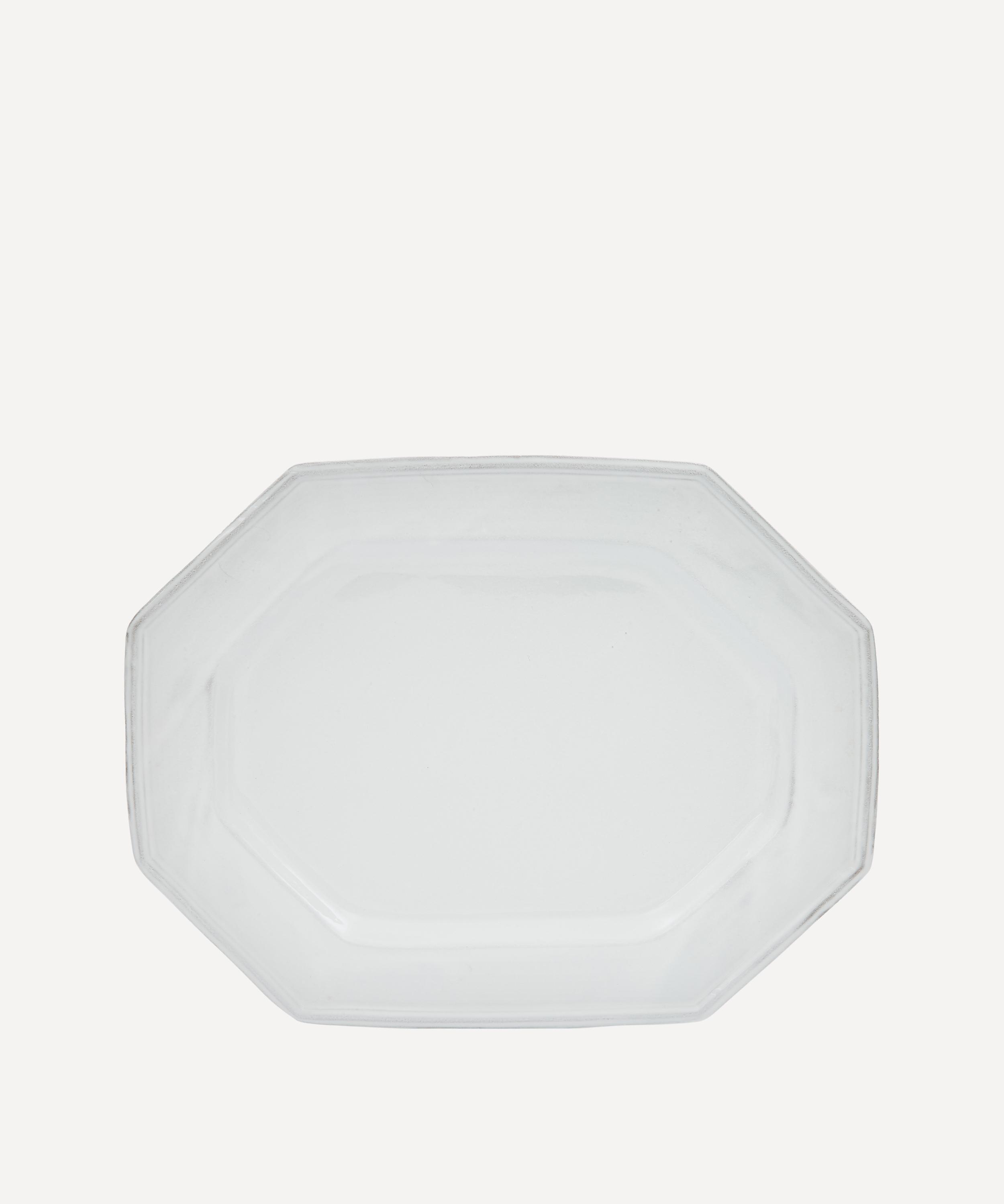 Astier de Villatte - White Octagonal Platter