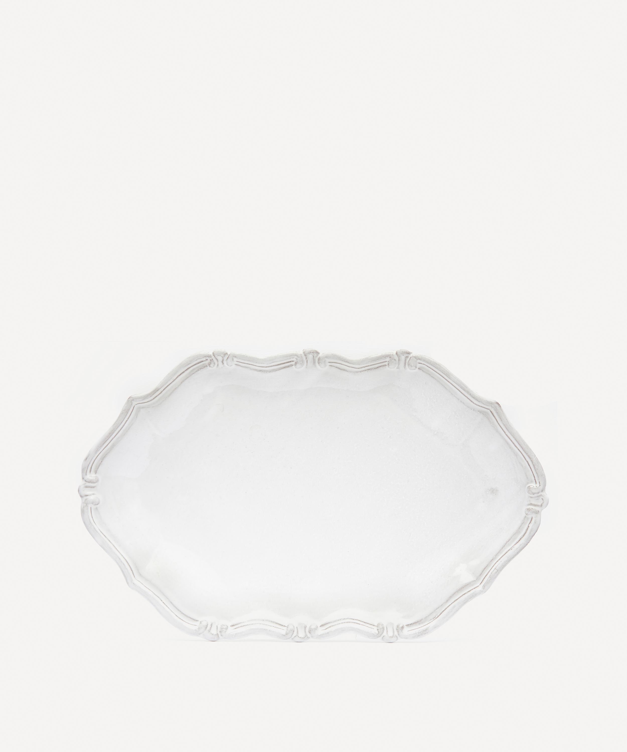 Astier de Villatte - Large Régence Oval Platter image number 0