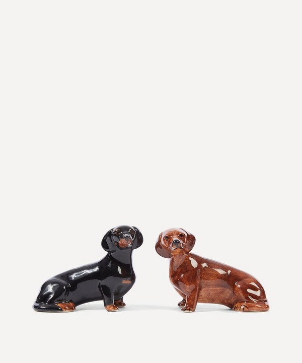 Quail - Dachshund Salt and Pepper Shakers image number null