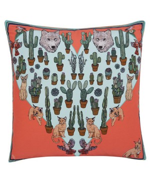 Silken Favours - Desert Dreams Cushion image number 0