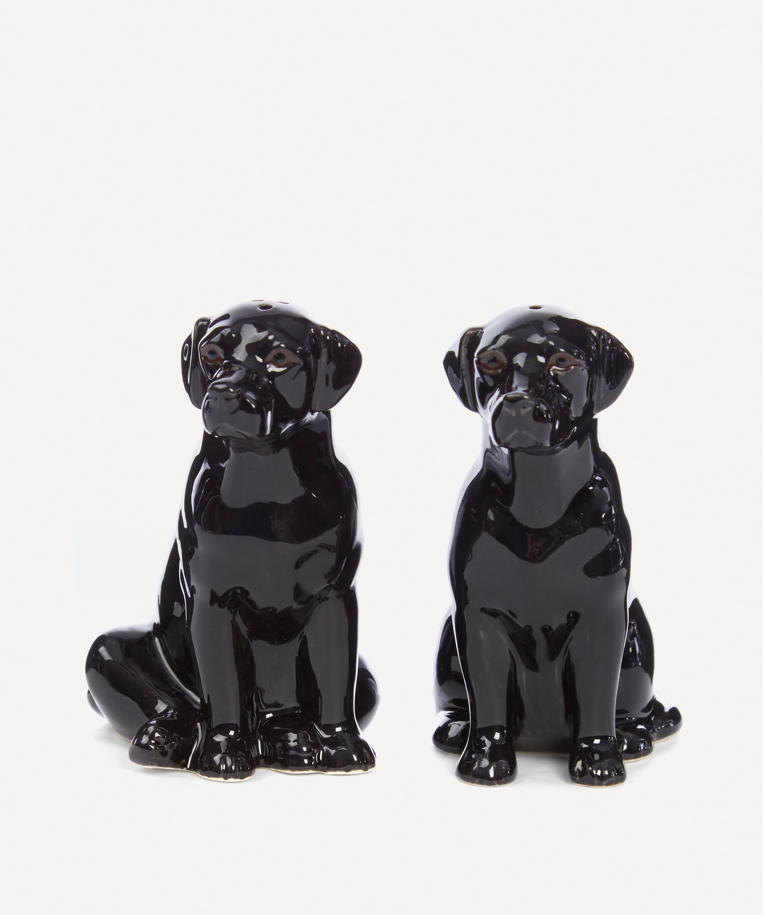 Quail - Black Labrador Salt And Pepper Shakers image number 0