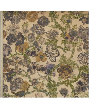 Liberty Fabrics Interiors - Golden Jeffery Rose Tree Vintage Velvet image number 1