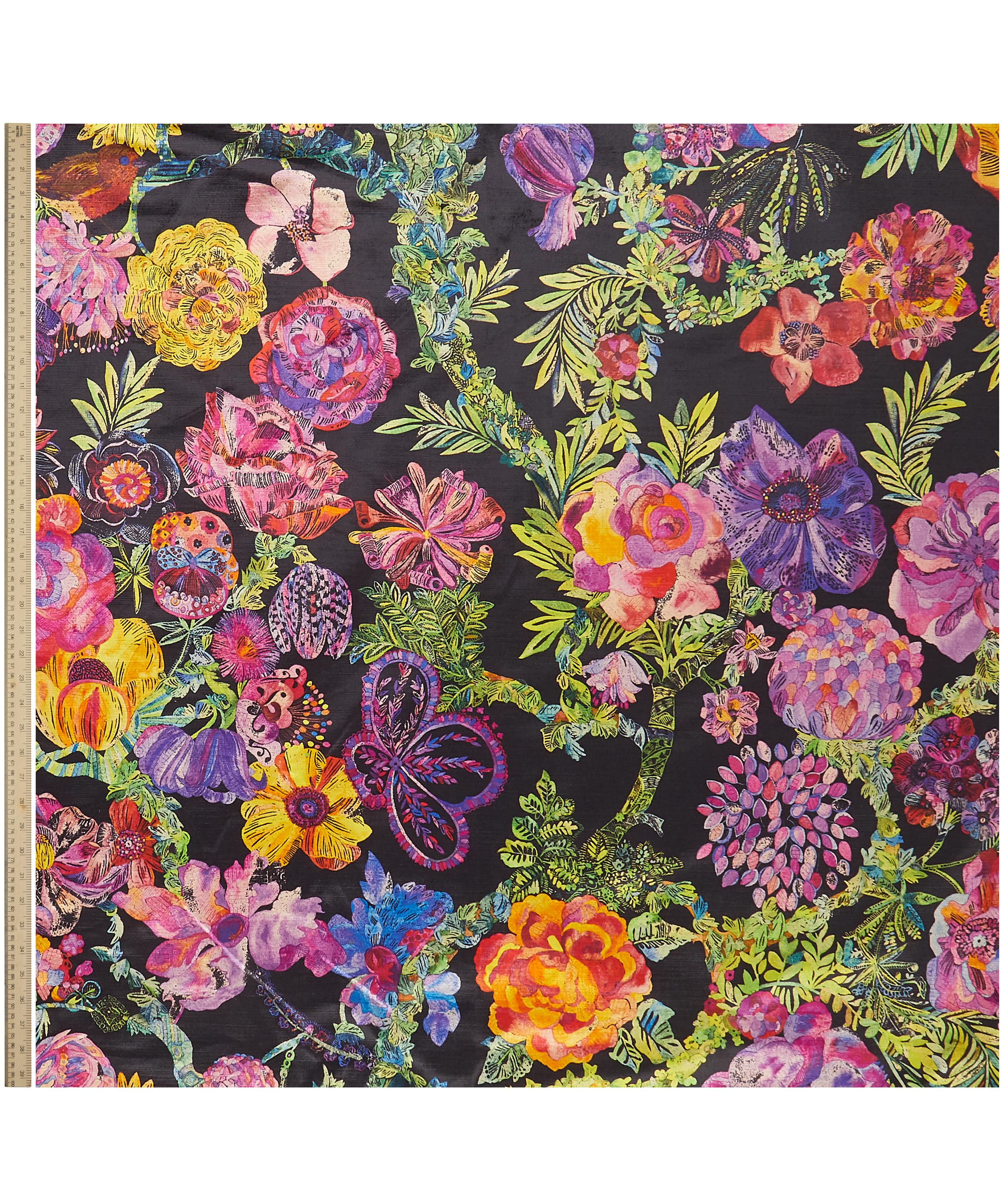 Liberty Fabrics Interiors Orchard Jeffery Rose Tree Vintage Velvet ...