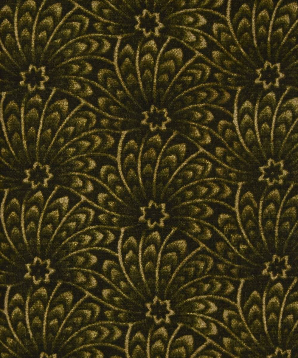Liberty Fabrics Interiors - Evergreen Capello Shell Vintage Velvet