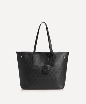 Iphis Embossed Leather Little Marlborough Tote Bag