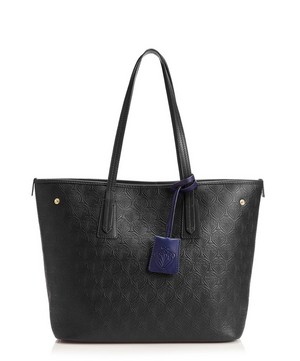 Liberty - Iphis Embossed Leather Little Marlborough Tote Bag image number 6