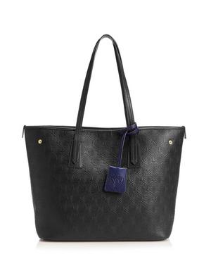 Liberty - Iphis Embossed Leather Little Marlborough Tote Bag image number 6