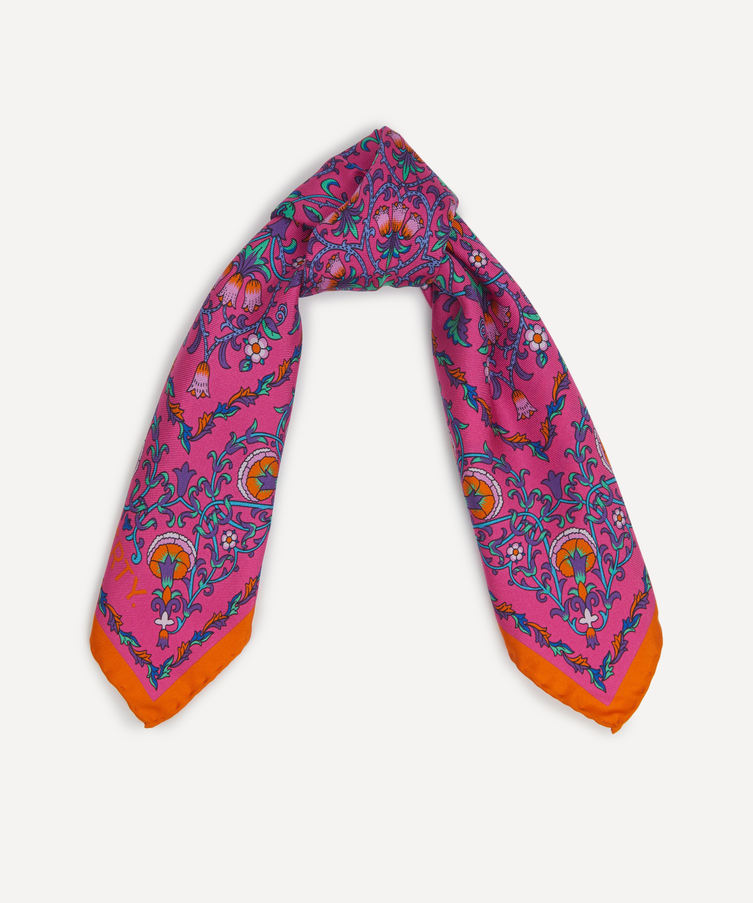 Liberty - Lodden 45 x 45 Silk Neckerchief image number 2