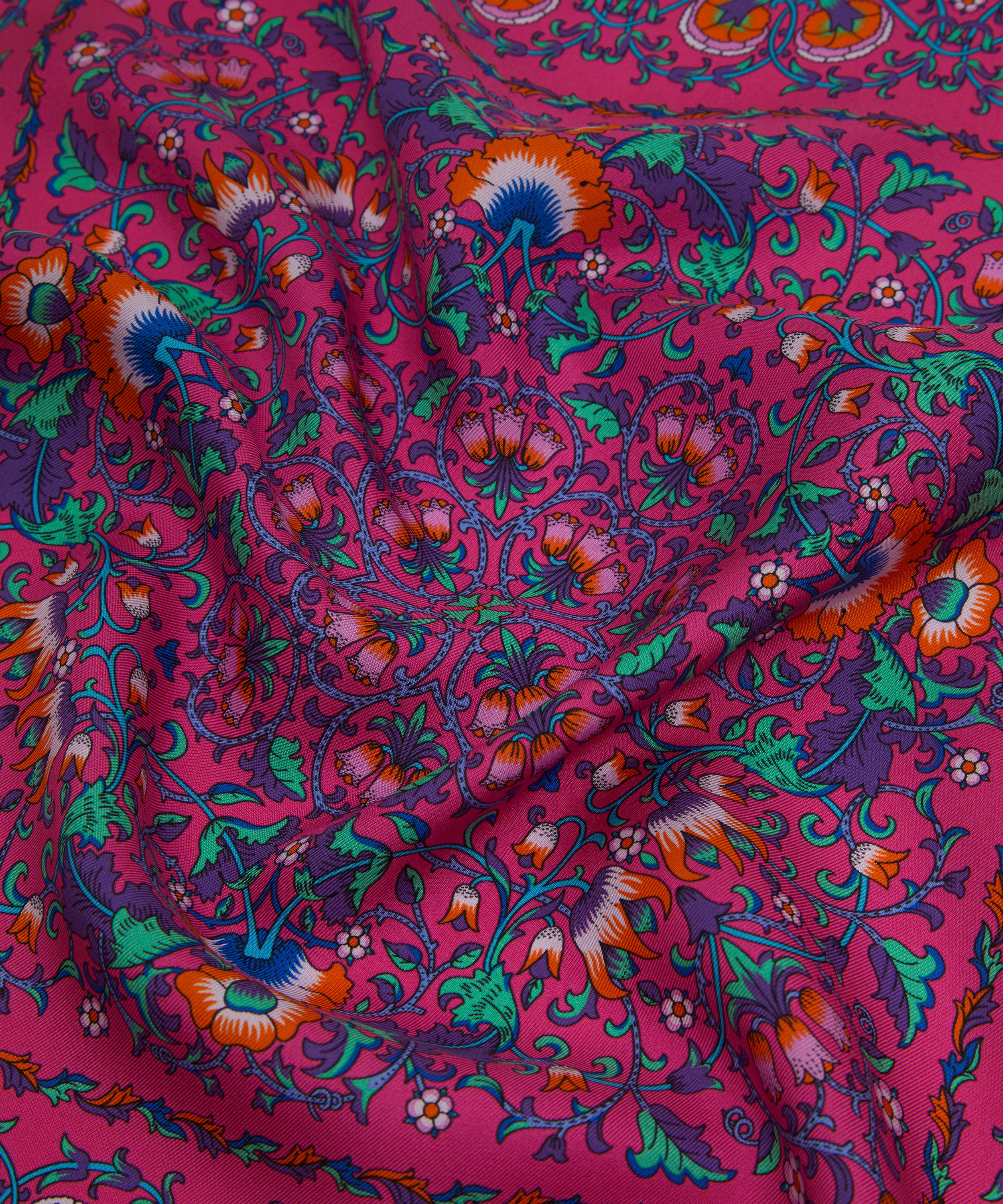 Liberty - Lodden 45 x 45 Silk Neckerchief image number 4