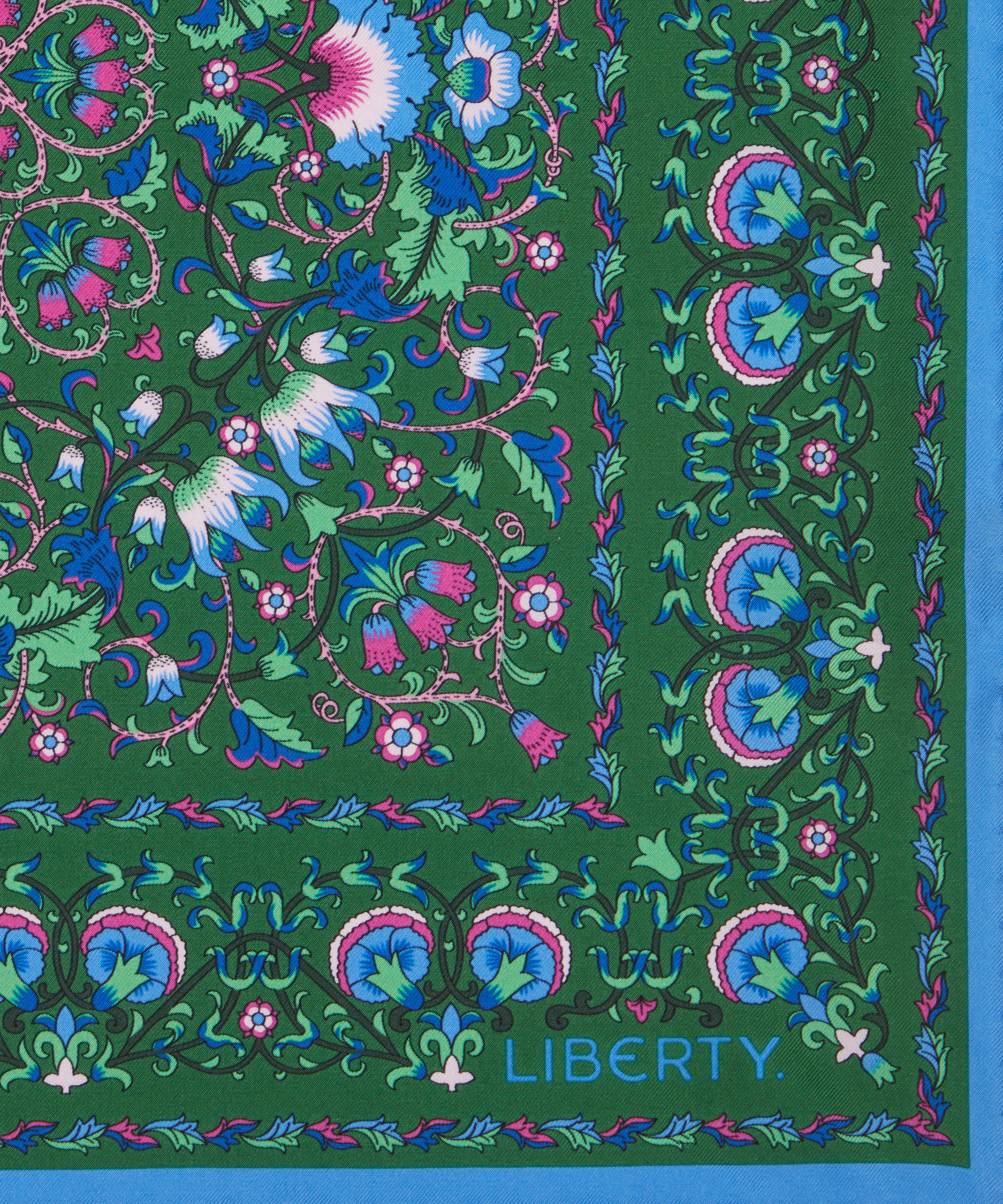 Liberty - Lodden 45 x 45 Silk Neckerchief image number 3