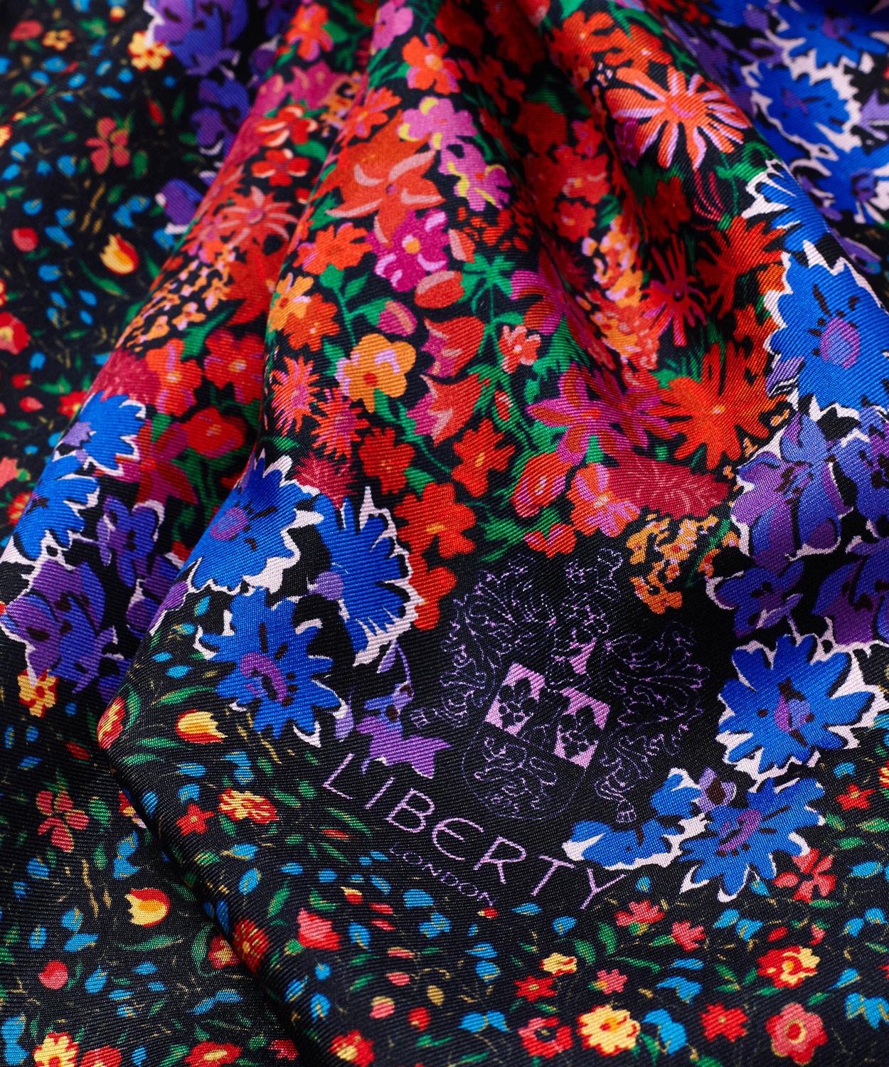 Liberty - Floral Medley 45 x 45 Silk Neckerchief image number 3
