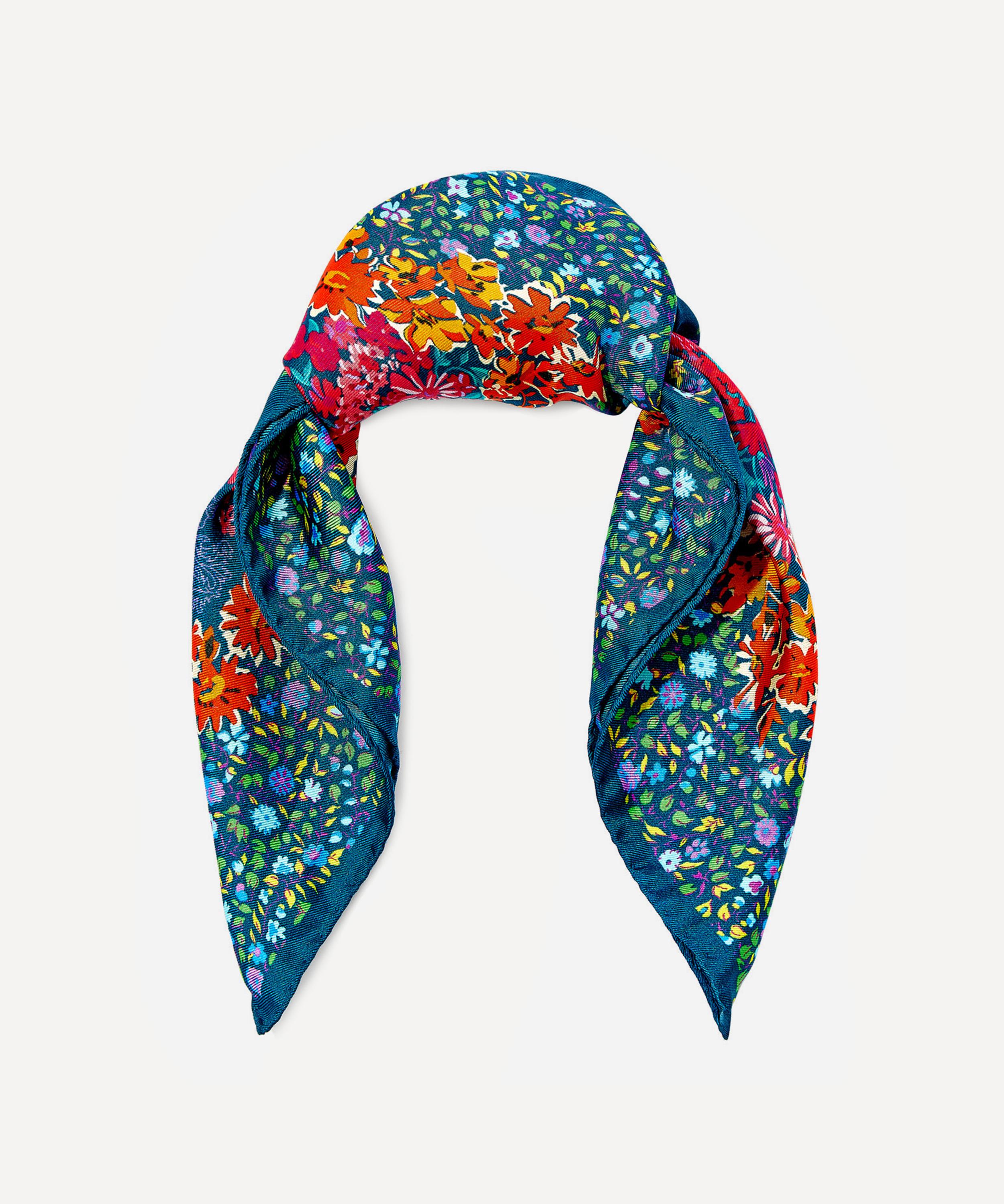 Liberty - Floral Medley 45 x 45 Silk Neckerchief image number 1