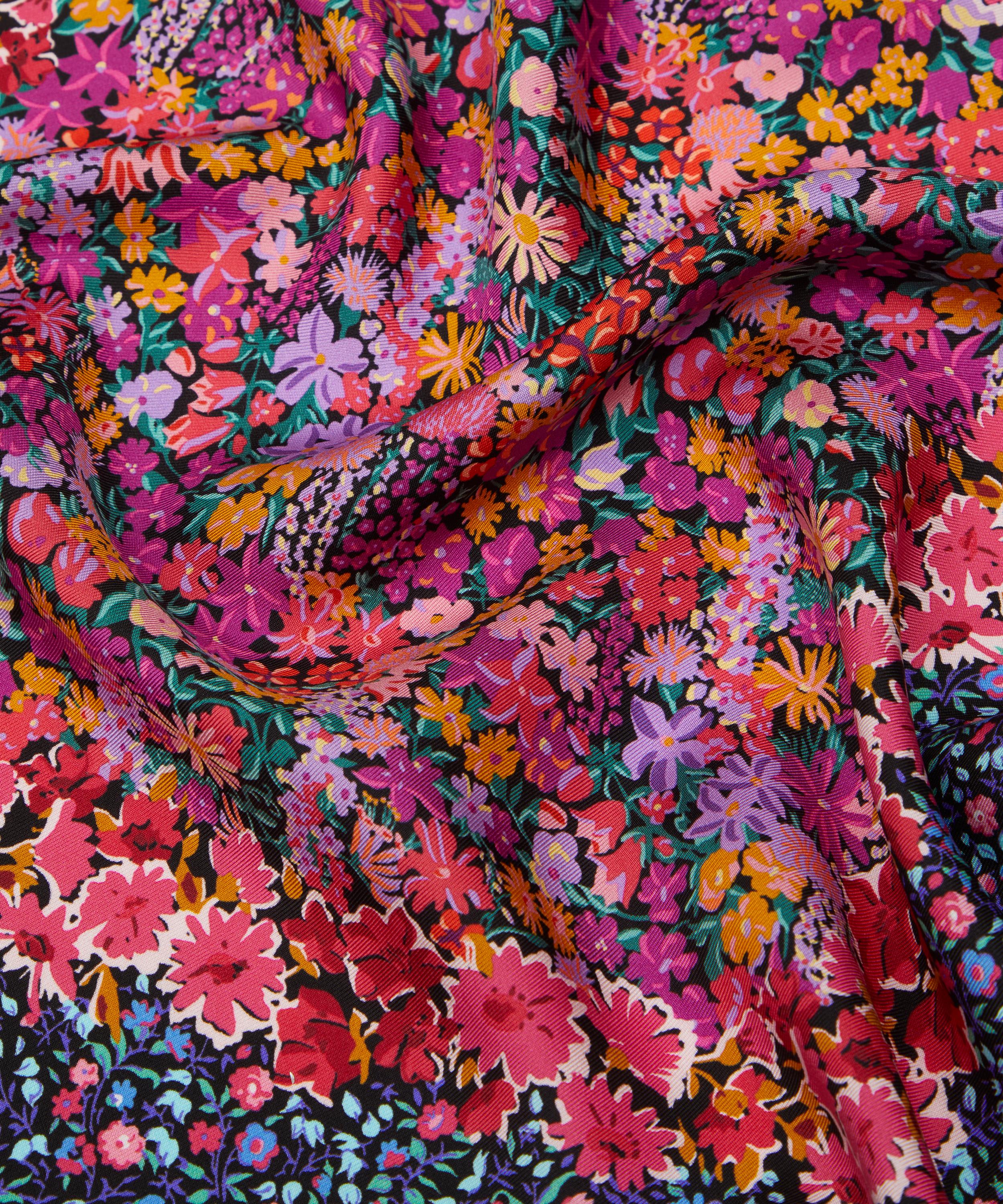 Liberty - Floral Medley 45 x 45 Silk Neckerchief image number 4