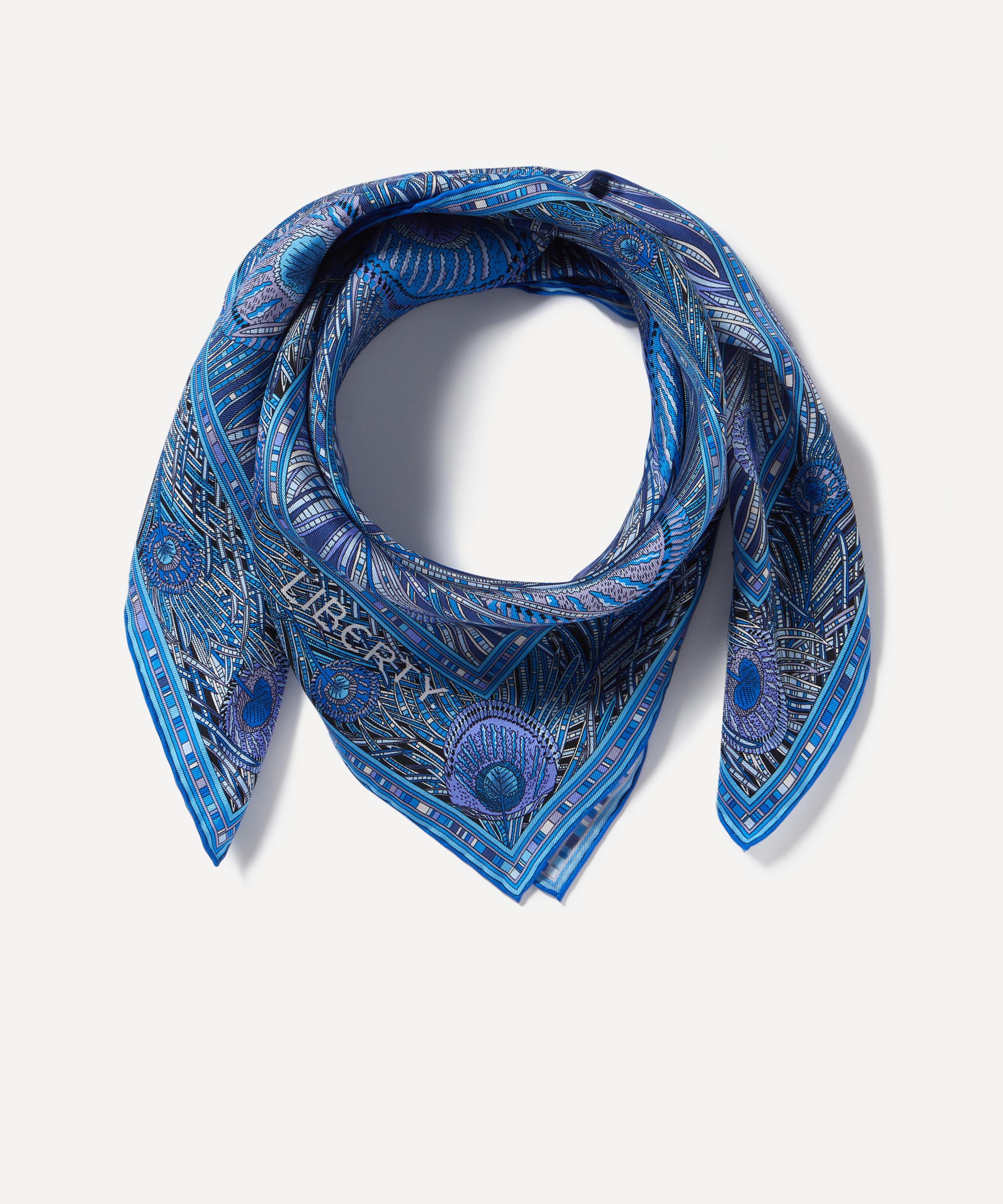 Liberty - Hera 70 x 70cm Silk Foulard Scarf image number 1