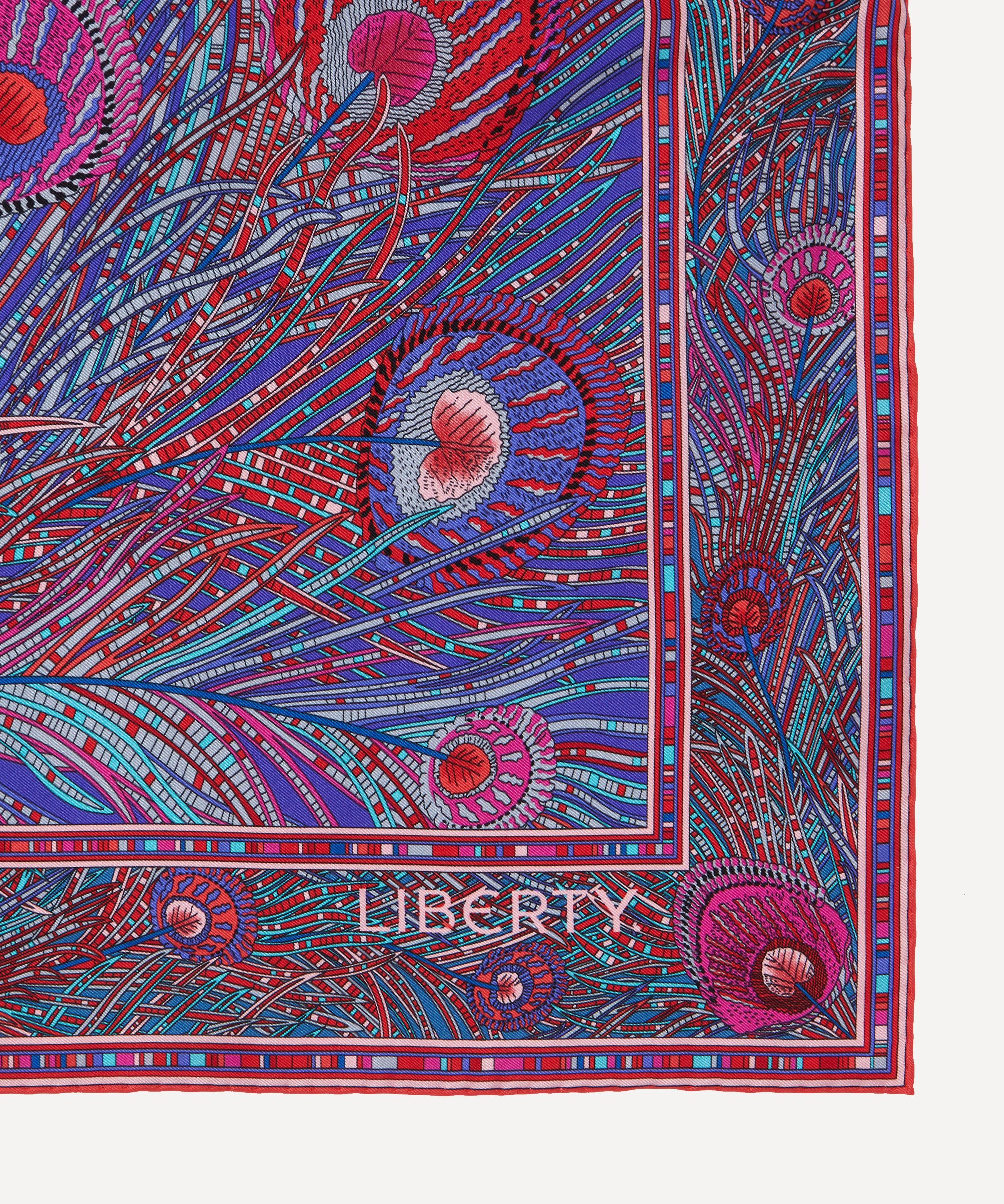 Liberty - Hera 70 x 70cm Silk Foulard Scarf image number 2