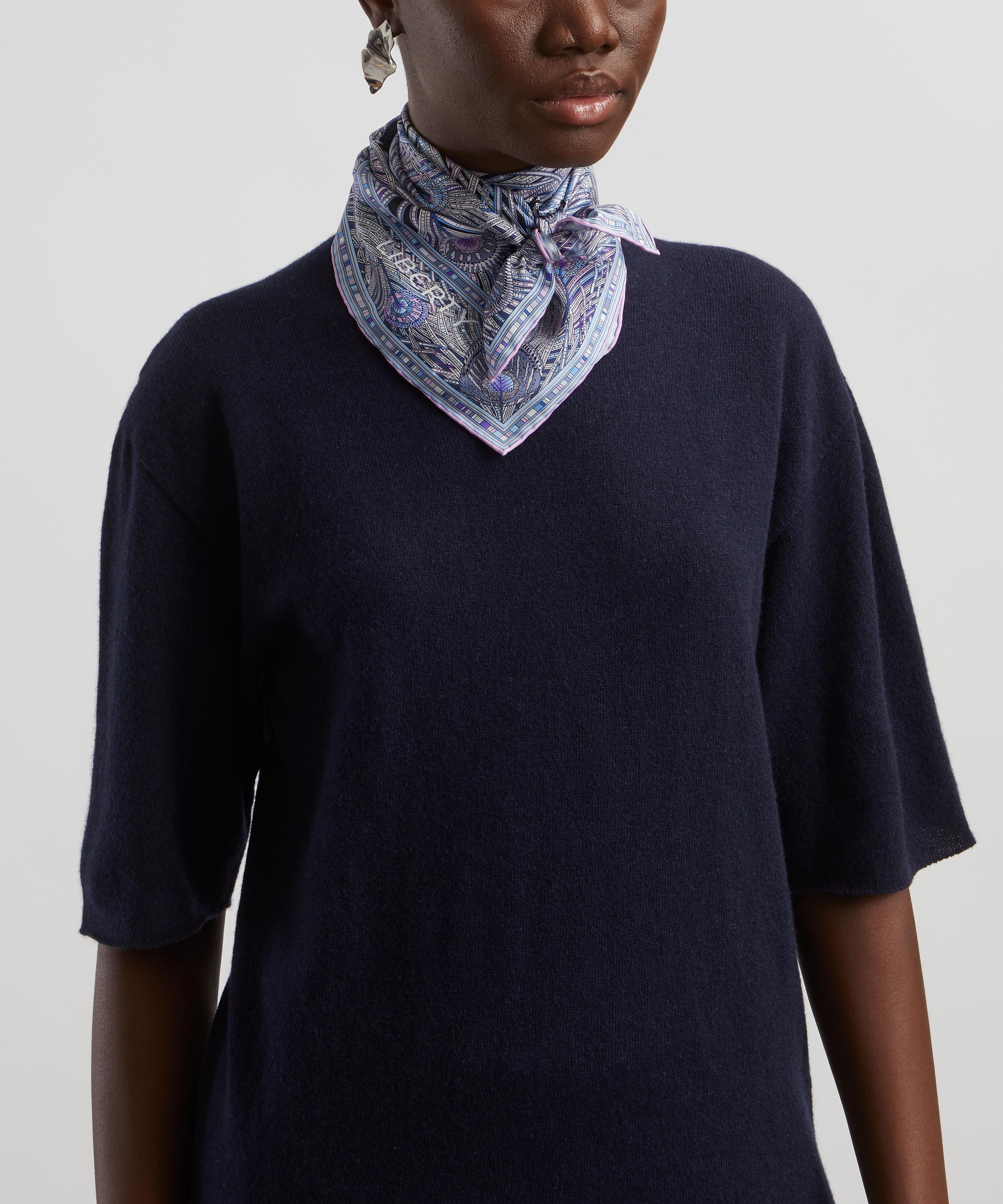 Liberty - Hera 70 x 70cm Silk Foulard Scarf image number 1
