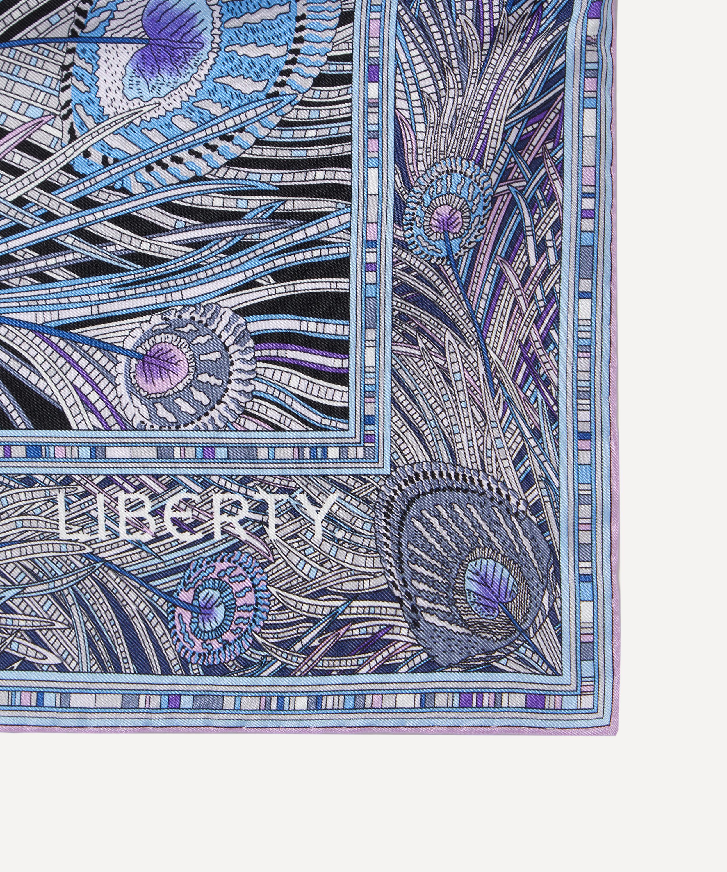 Liberty - Hera 70 x 70cm Silk Foulard Scarf image number 3